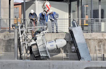 2017 03 29 Voith Turbine installation Alte Bleiche 90 x 60 mm web