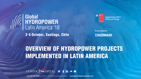 Congress and Exhibition Hydropower Latin America 2018