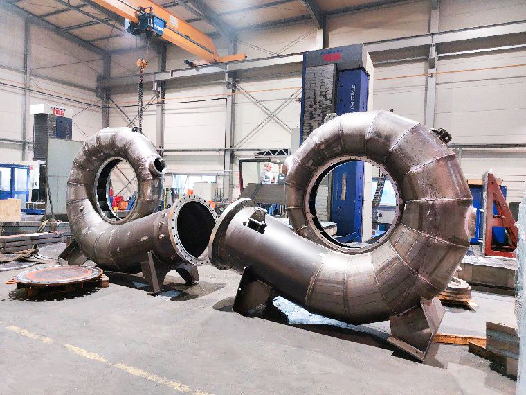 Manufacturing the machines’ spirals