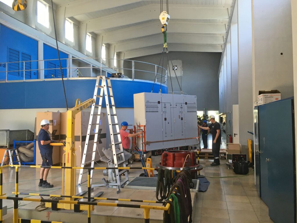 Delivering the new low-voltage distribution system.
