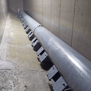 Gufler Metall installed the tried-and-tested HSR system in the desanding system, which ensures that no intermittent desander flushing is required. Kraftwerk Suldenbach